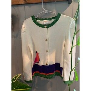 Girls 5 Gymboree Classic Bird Cardigan